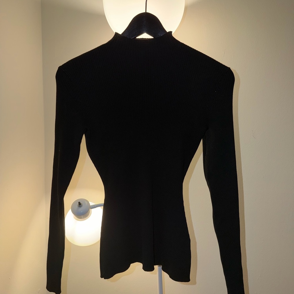 Black Women's Turtleneck- Small
